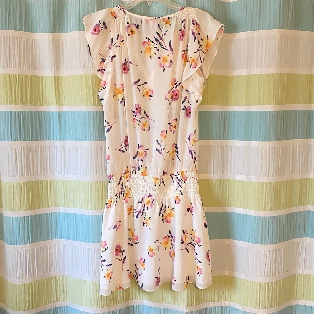 Parker NWT Smocked Dress Primose Flutter Sleeve Sz Med - Picture 7 of 10